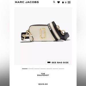 Marc Jacops The Snapshot Bag